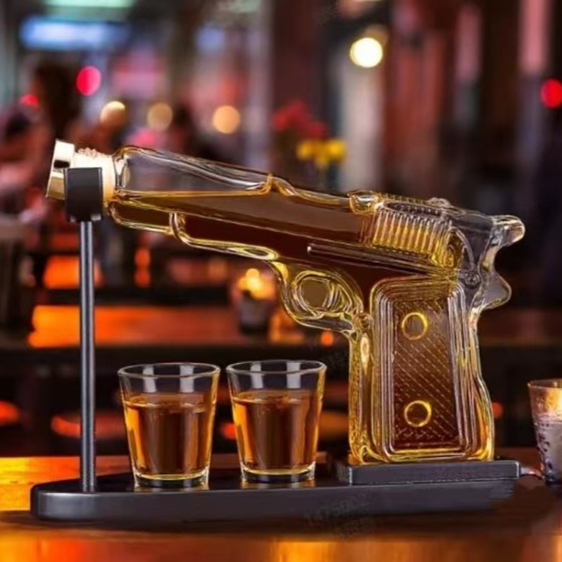 Glass Decanter Whiskey - Distributeur de whisky et de vodka