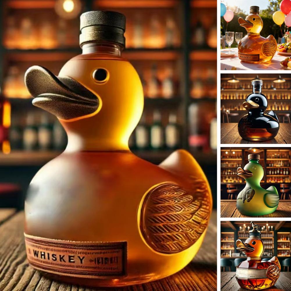 Glass Decanter Whiskey - Bouteille de whisky en forme de