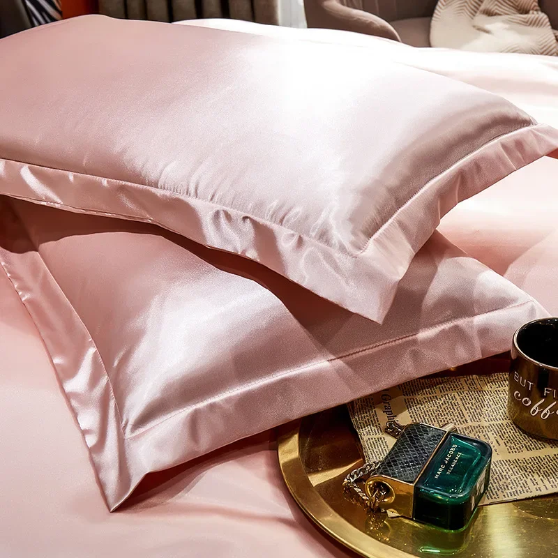 Silk Pillowcase Set - Taie d'oreiller en mûrier naturel, 100%