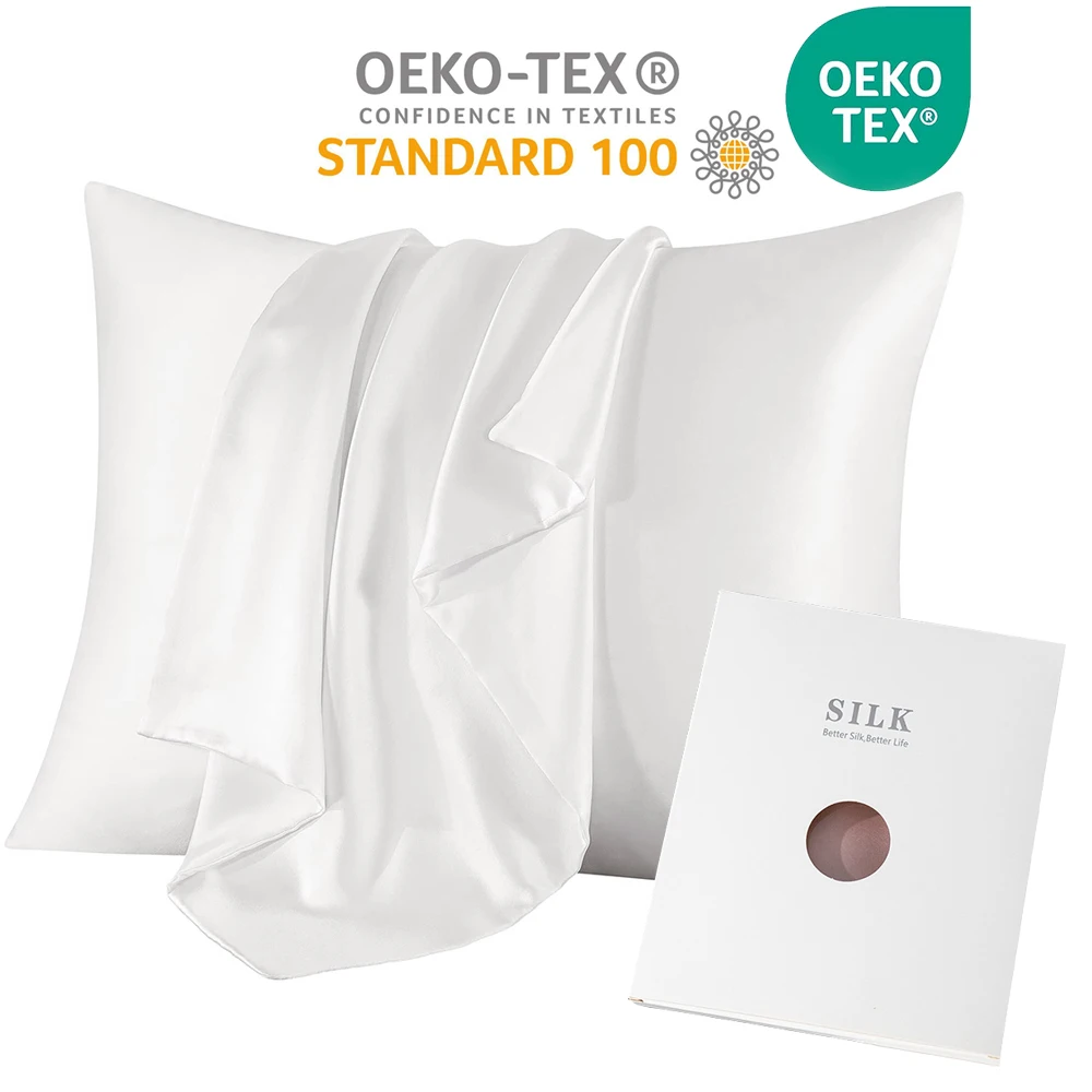 Silk Pillowcase Set - Taie d'oreiller en soie de mûrier
