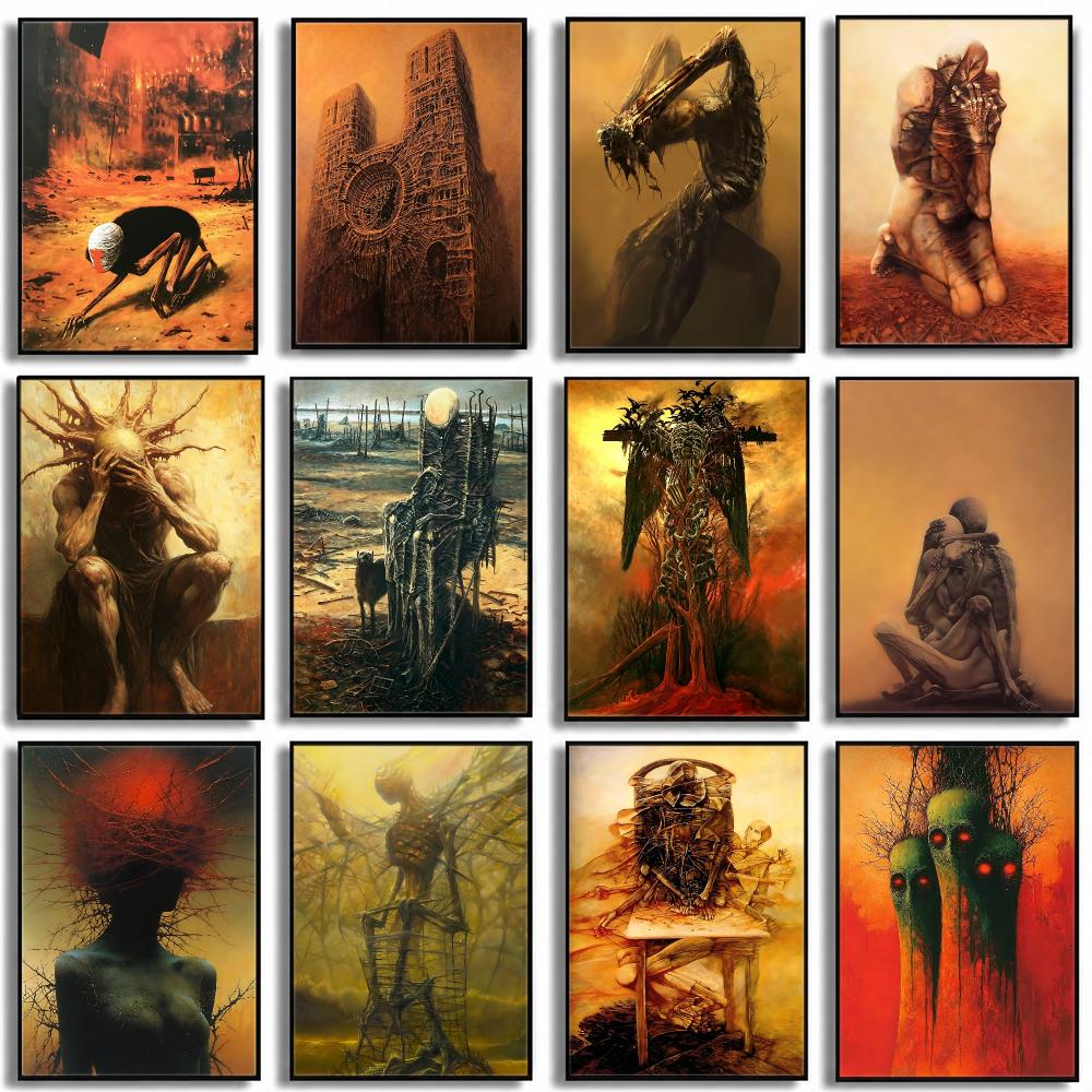 Luxury Lifestyle Wallpaper - Affiche HD de l'acteur Zdzislaw Beksinski,