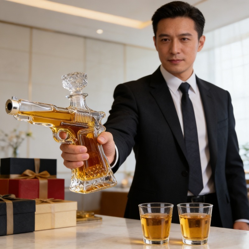 Distributeur de whisky et de v - Glass Decanter Whiskey avis et prix