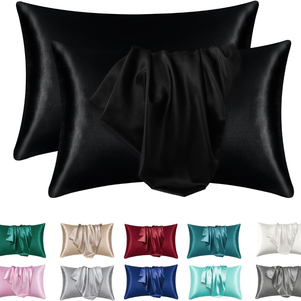 Taie d'oreiller en satin de so - Silk Pillowcase Set avis et prix