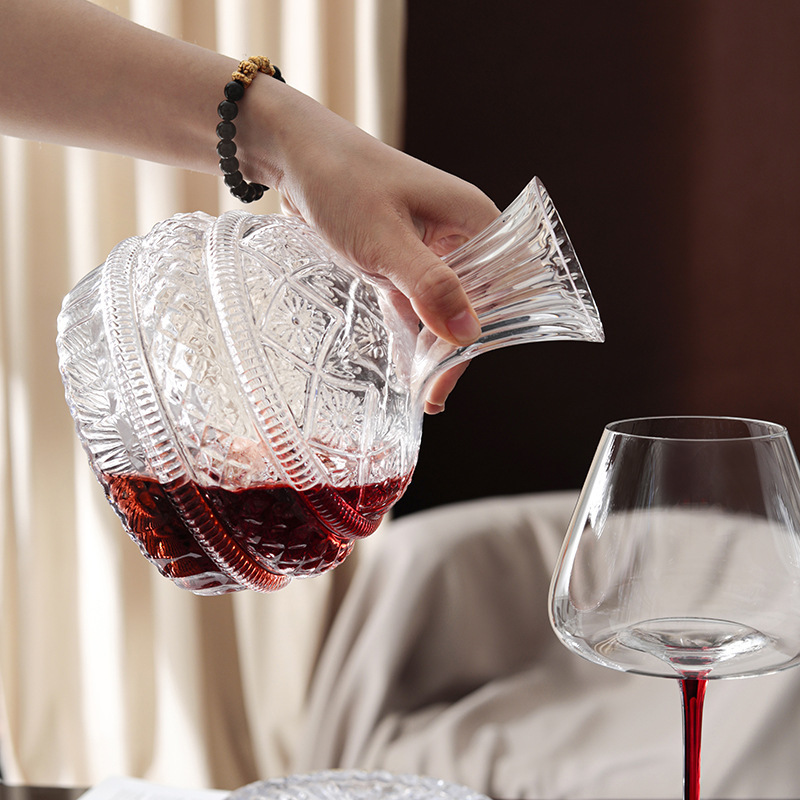 DEOUNY-Carafe à vin rotative e - Glass Decanter Whiskey avis et prix