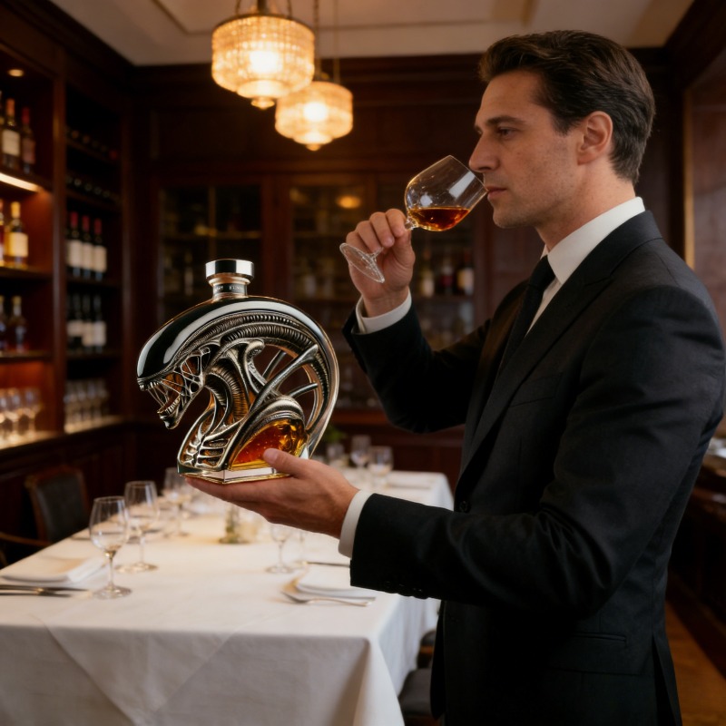 Carafe à whisky en forme d'Ali - Glass Decanter Whiskey avis et prix