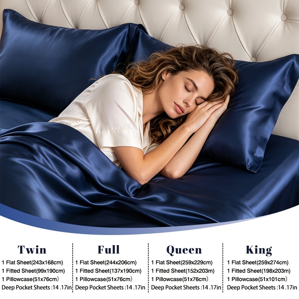 Ensemble de draps de lit en co - Silk Pillowcase Set avis et prix