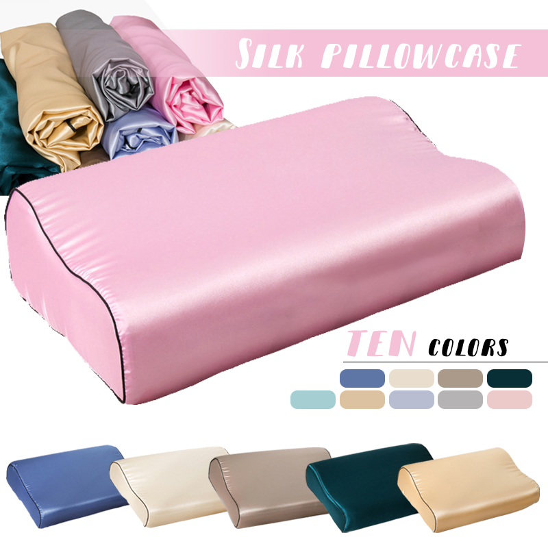 Taie d'oreiller en Latex satin - Silk Pillowcase Set avis et prix