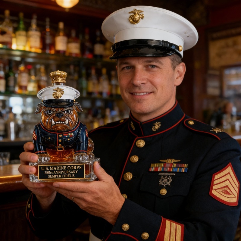 Carafe à whisky Bulldog du Cor - Glass Decanter Whiskey avis et prix